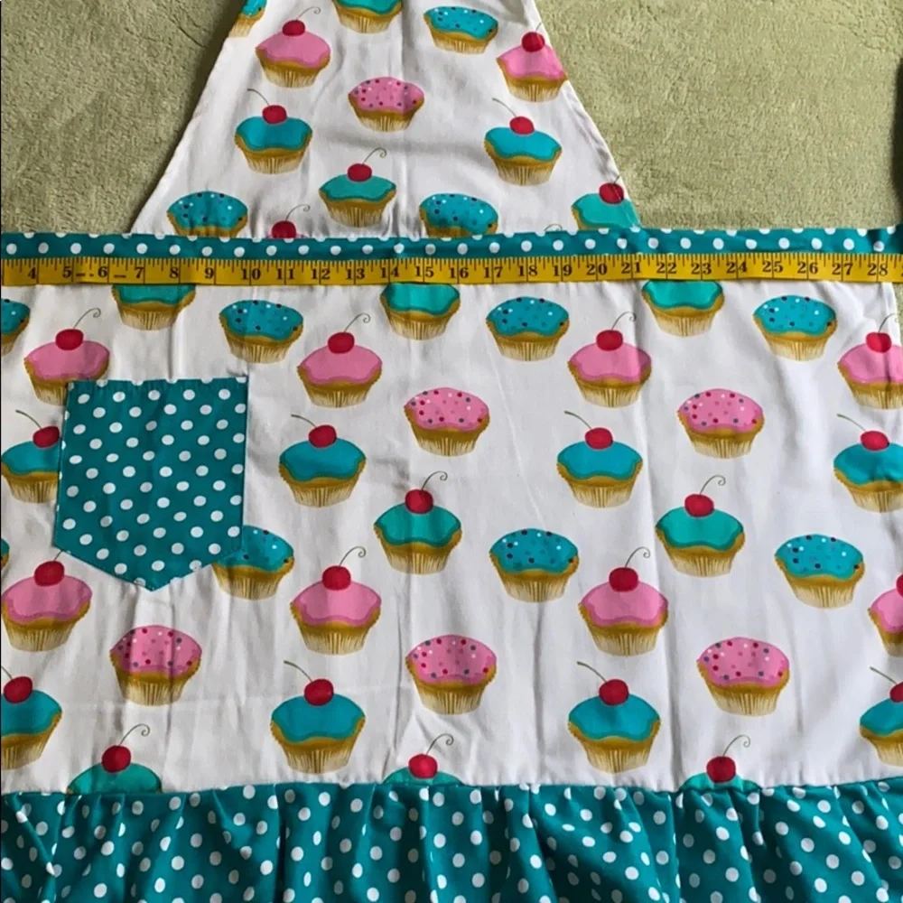 Cupcake Apron gourmet club 100% cotton